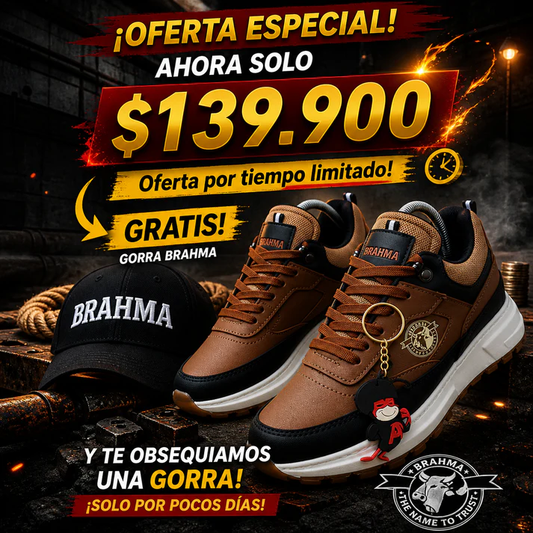 🔥 Zapatos Brahma - Oferta Especial